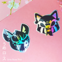 Lot 2 stickers Retsu et Haida