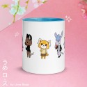 Mug Retsuko Crossing - Rose, Bleu ou Jaune | Aggretsuko x Animal Crossing